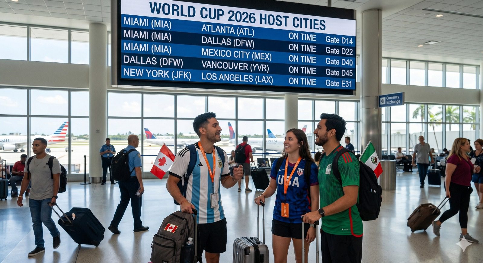 How much will flights cost between 2026 World Cup host cities? Major price differences expected